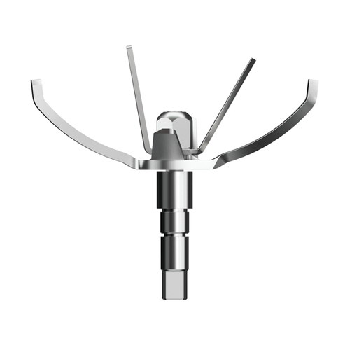 the Boss To Go™ Standmixer in Gebürstetes Aluminium Kinetix® blending action