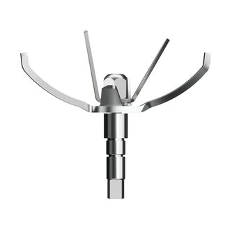 the Boss To Go™ Standmixer in Gebürstetes Aluminium Kinetix® blending action
