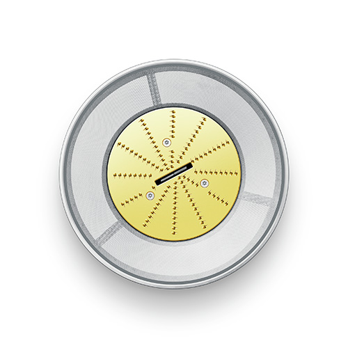 the Nutri Juicer® Cold Entsafter in Silber innovatives cold-extraktions-system