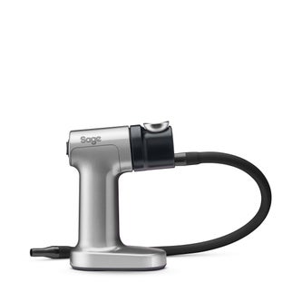 the Smoking Gun in Brushed Stainless Steel with dual speed control