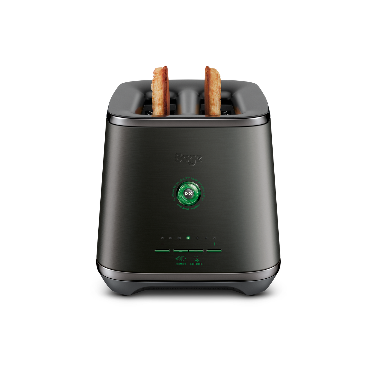 Toast in the slots of the Eye Q™ Auto 2 Slice