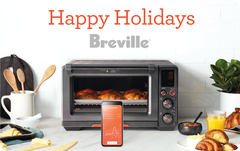 Happy Holidays gift card from Breville