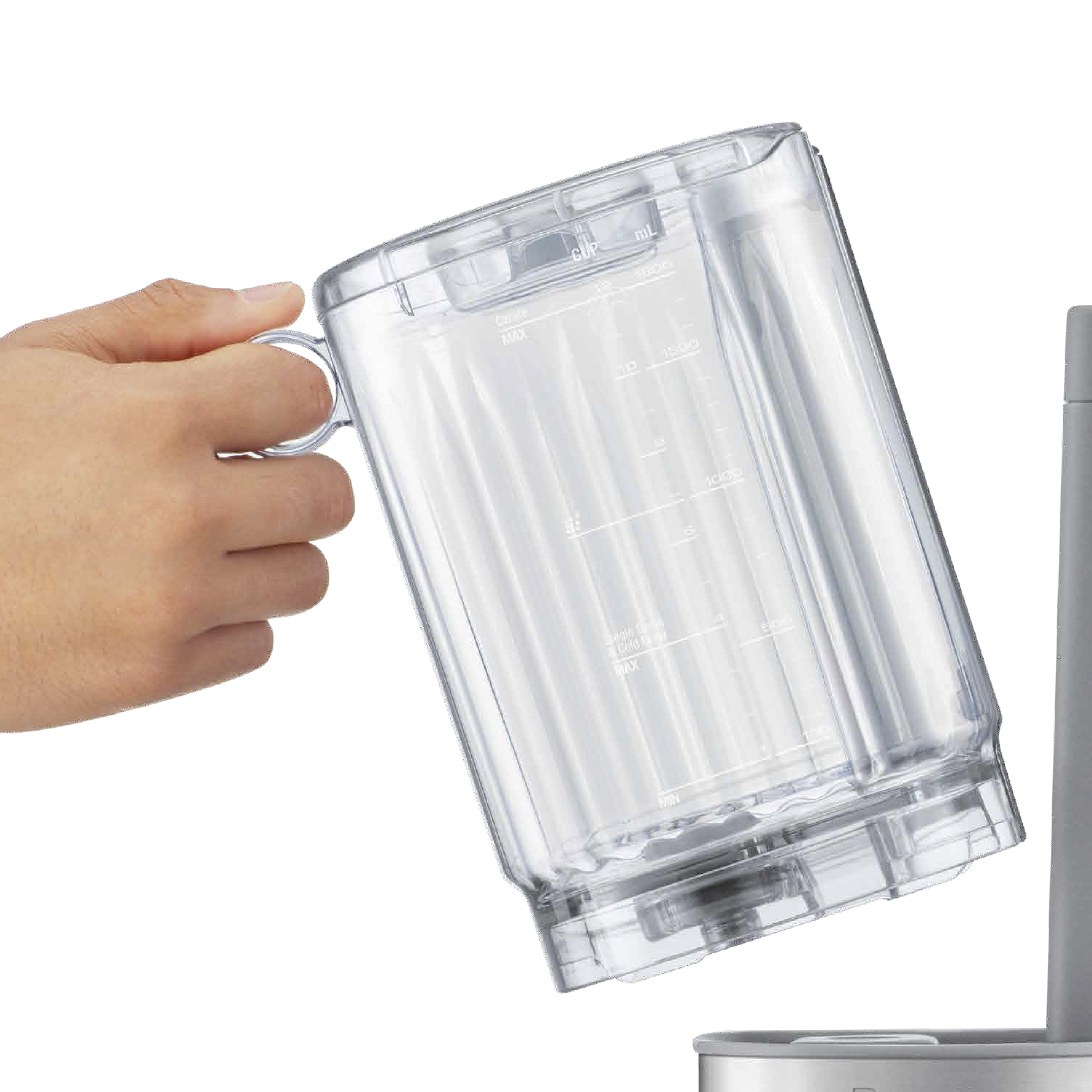 Easy fill removable water tank
