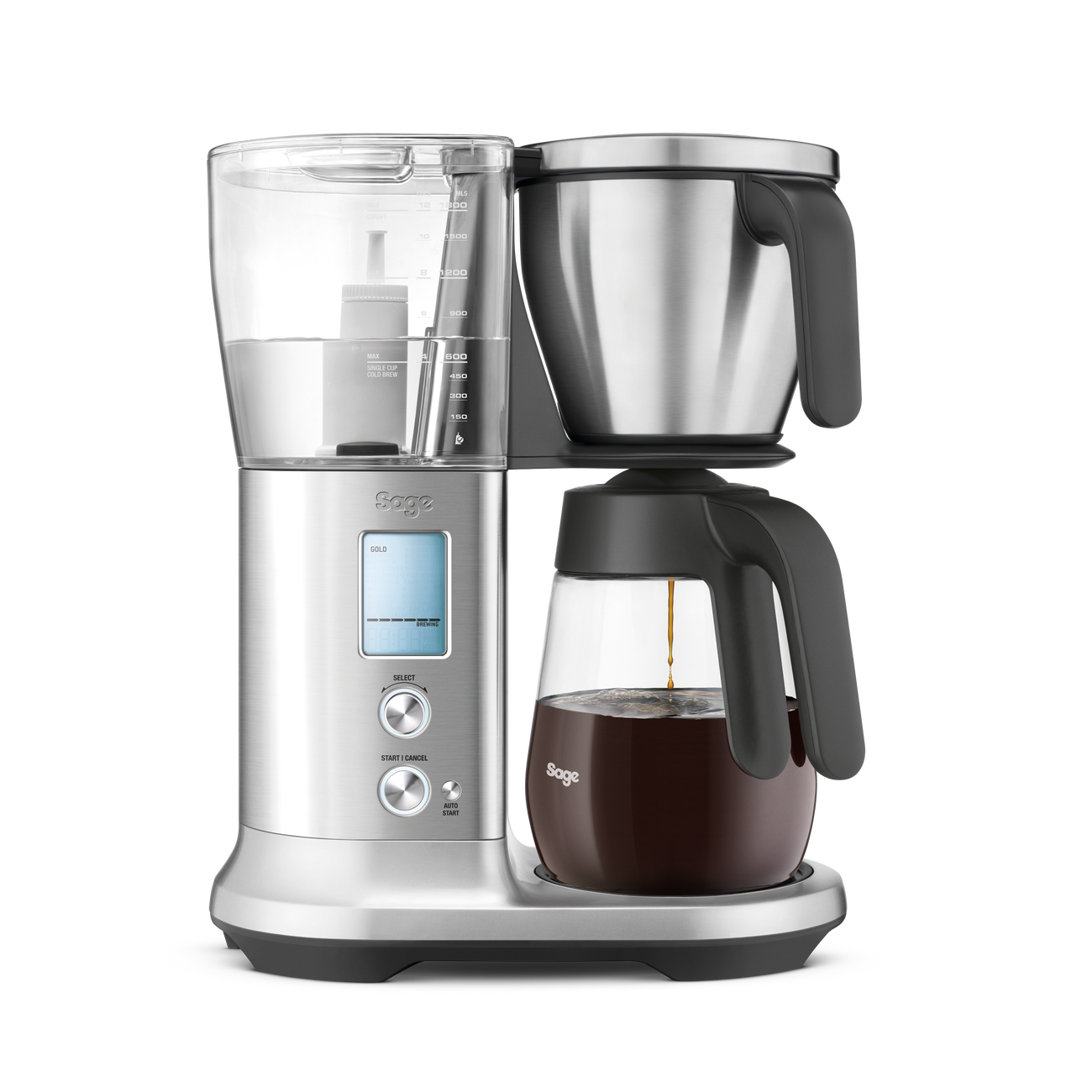 the Sage Precision Brewer® Glass SDC400_BSS_EMEA_Product_Front_View_02_RGB_v1.png?format=png&width=1300&height=1300