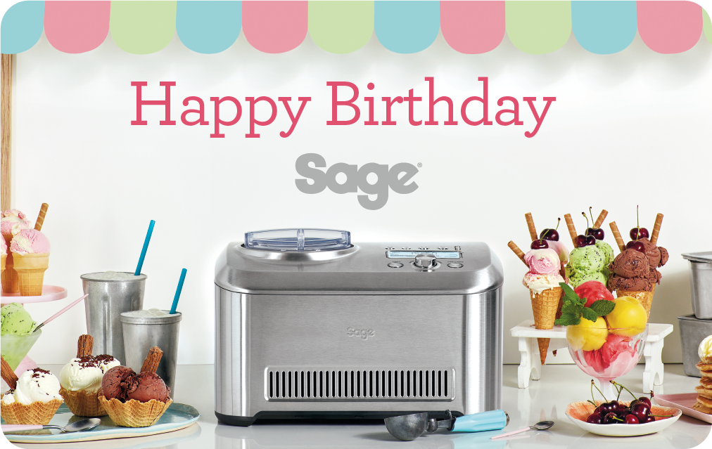 Happy Birthday gift card from Sage