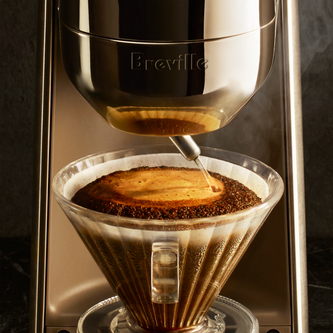 Lifestyle shot of the Spiral Luxe™ Auto Pour Over