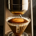 Lifestyle shot of the Spiral Luxe™ Auto Pour Over