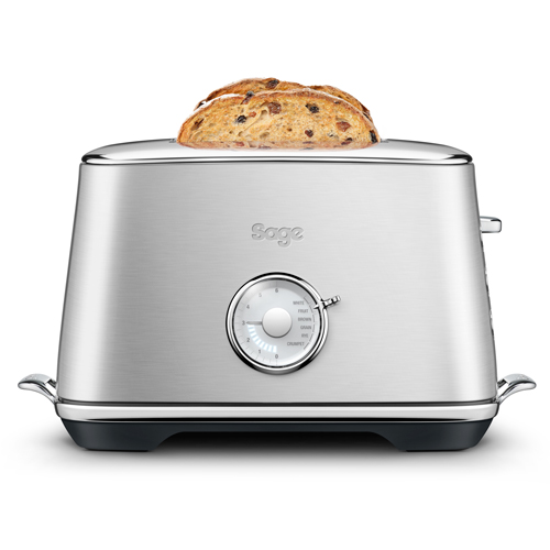 the Toast Select™ Luxe Broodroosters in Geborsteld roestvrij staal capaciteit voor 2 sneetjes