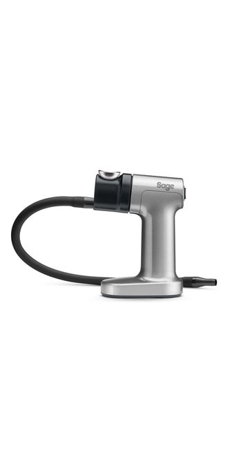 the Smoking Gun in Brushed Stainless Steel has a solid base