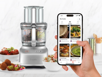 Enjoy the confidence of cooking with Breville+