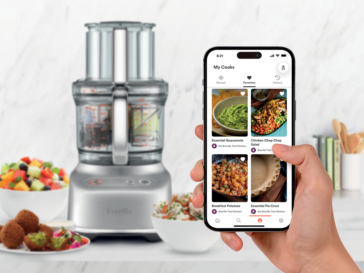 Enjoy the confidence of cooking with Breville+