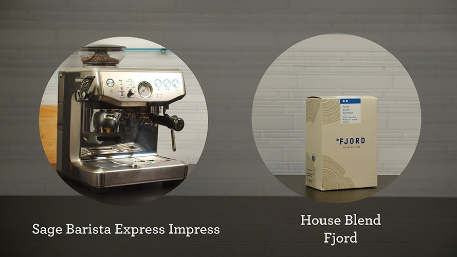 the Barista Express® Impress