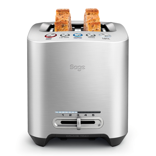The Smart Toast™ Toaster in Silber 2 toastschlitze
