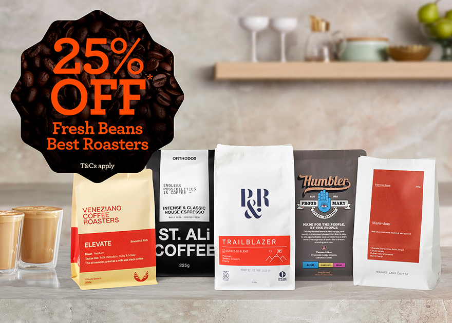 espresso machine with coffee bags