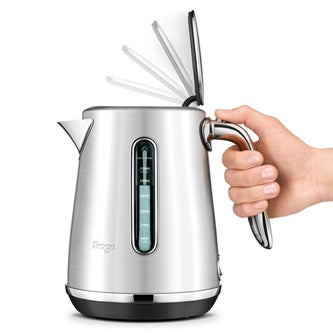 the Soft Top™ BOUILLOIRES ET MACHINES À THÉ Acier inoxydable brossé LE CONFORT SANS FIL