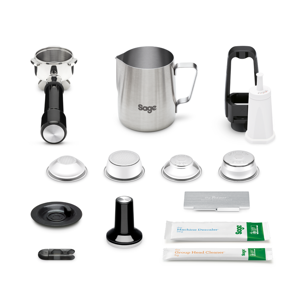 the Duo-Temp™ Pro Espresso in Brushed Stainless Steel Porter Filter