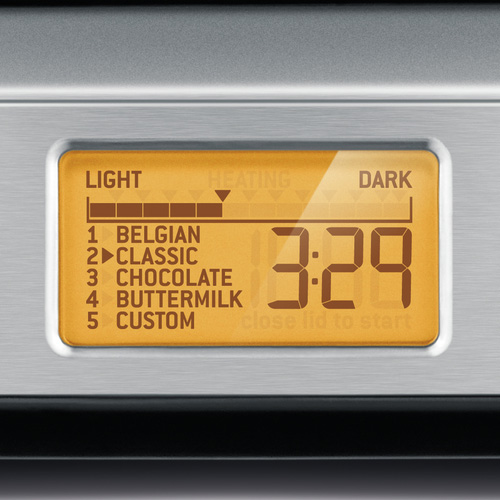 the Smart Waffle™ Pro Waffle Maker in Stainless Steel waffle IQ™