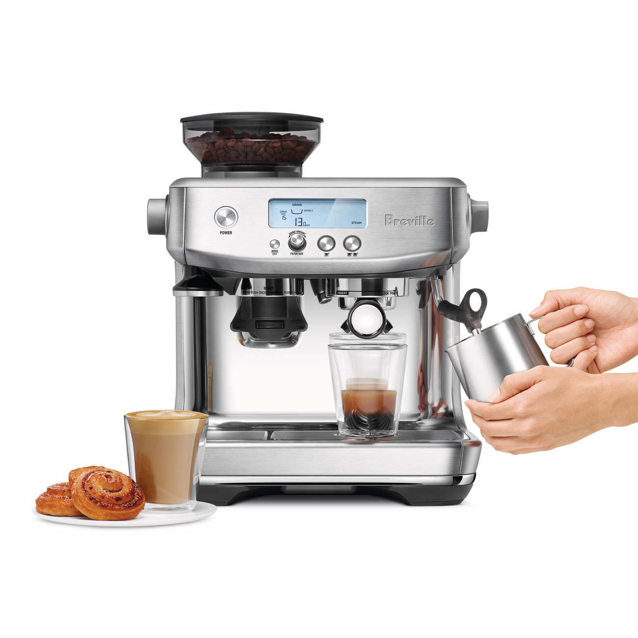 Accessories that belong to the the Barista Pro™