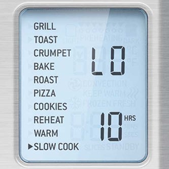 the Smart Oven™ Pro Öfen in Gebürsteter Edelstahl langsame kochfunktion