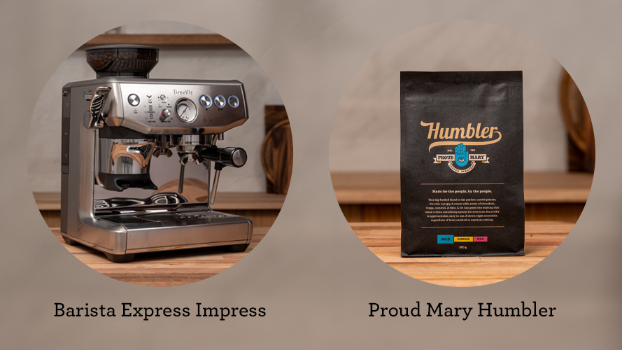 the Barista Express® Impress