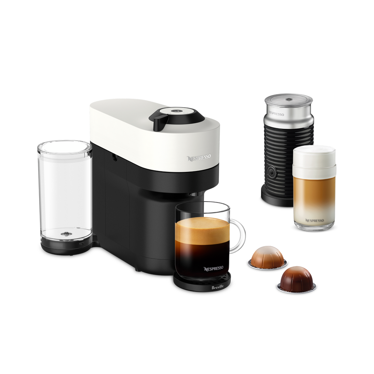 Vertuo Pop+ Bundle in White