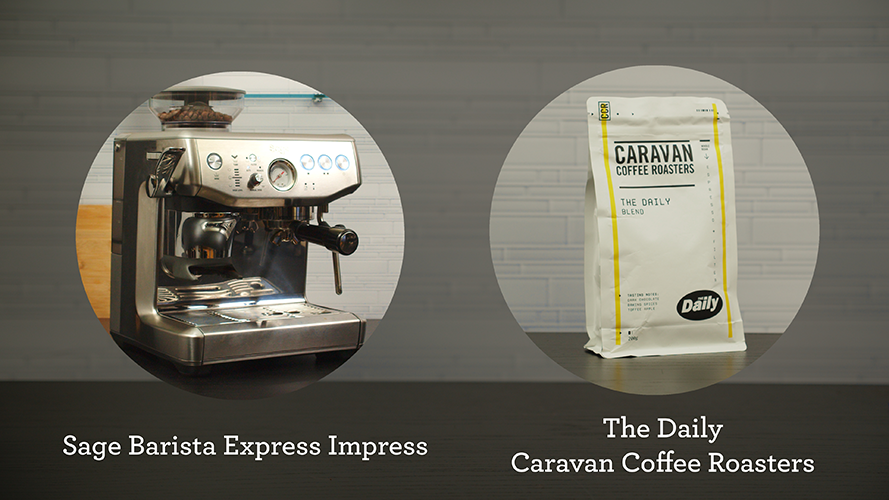 the Barista Express® Impress