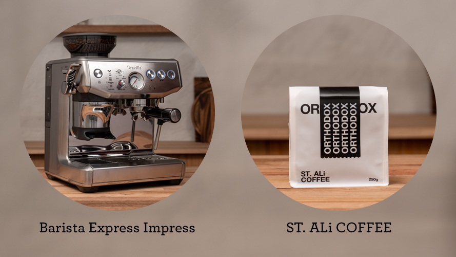 the Barista Express® Impress