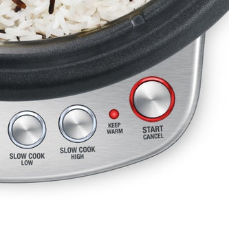 the Risotto Plus™ Kocher in Silber warmhaltefunktion