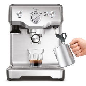 the Duo-Temp™ Pro Espresso in Brushed Stainless Steel maintenance indicators