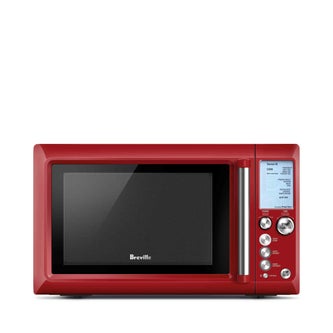 the Quick Touch™ Microwaves in Sesame Black