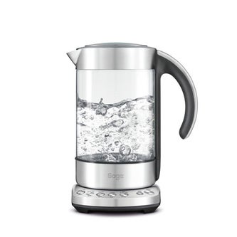 the Smart Kettle™ Clear Tea in Brushed stainless steel Perfect Temperature Every Time