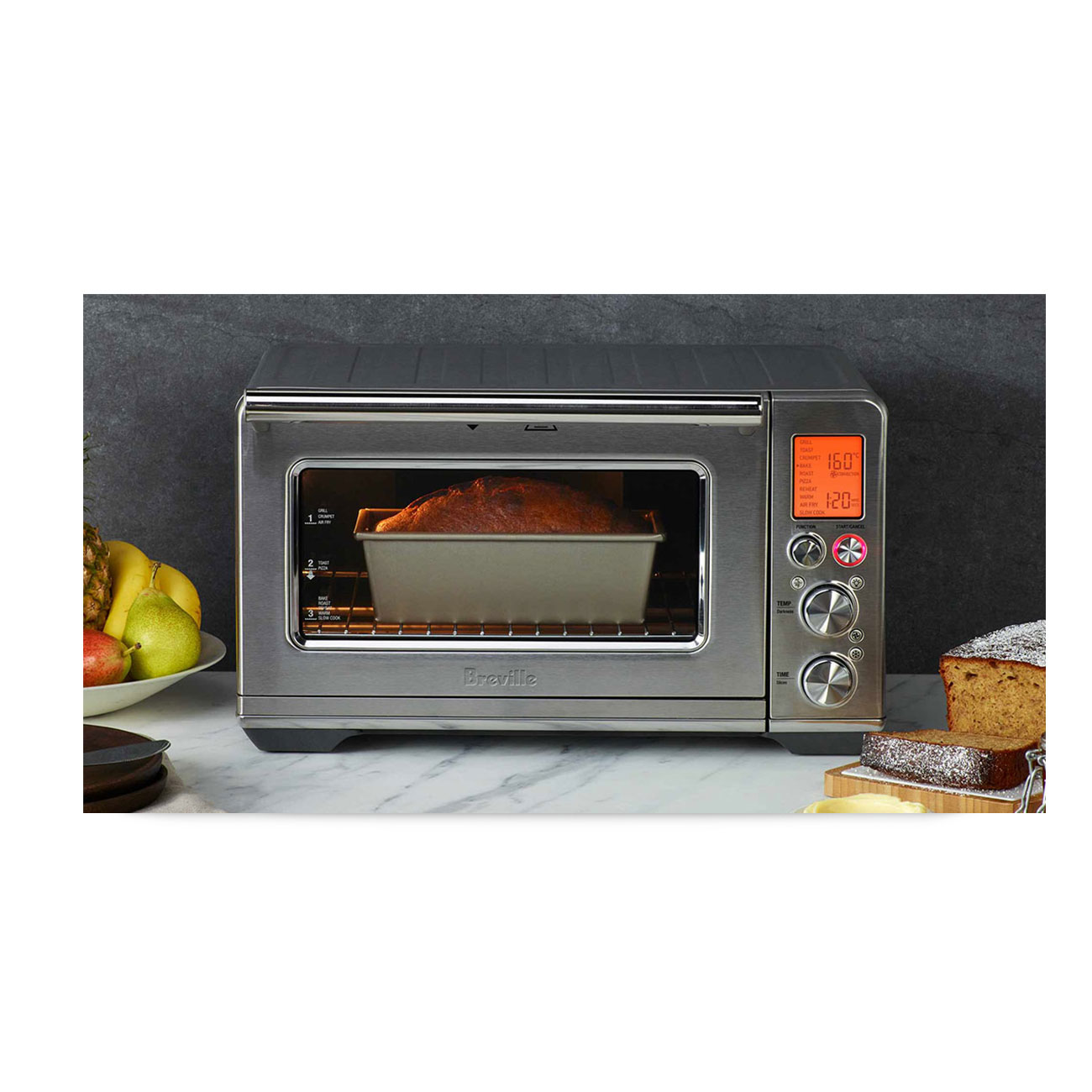 the smart oven air fryer banana bread