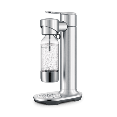 the InFizz™ Aqua, CO₂ bundle the InFizz™ Aqua, CO₂ bundle in Acier inoxydable brossé