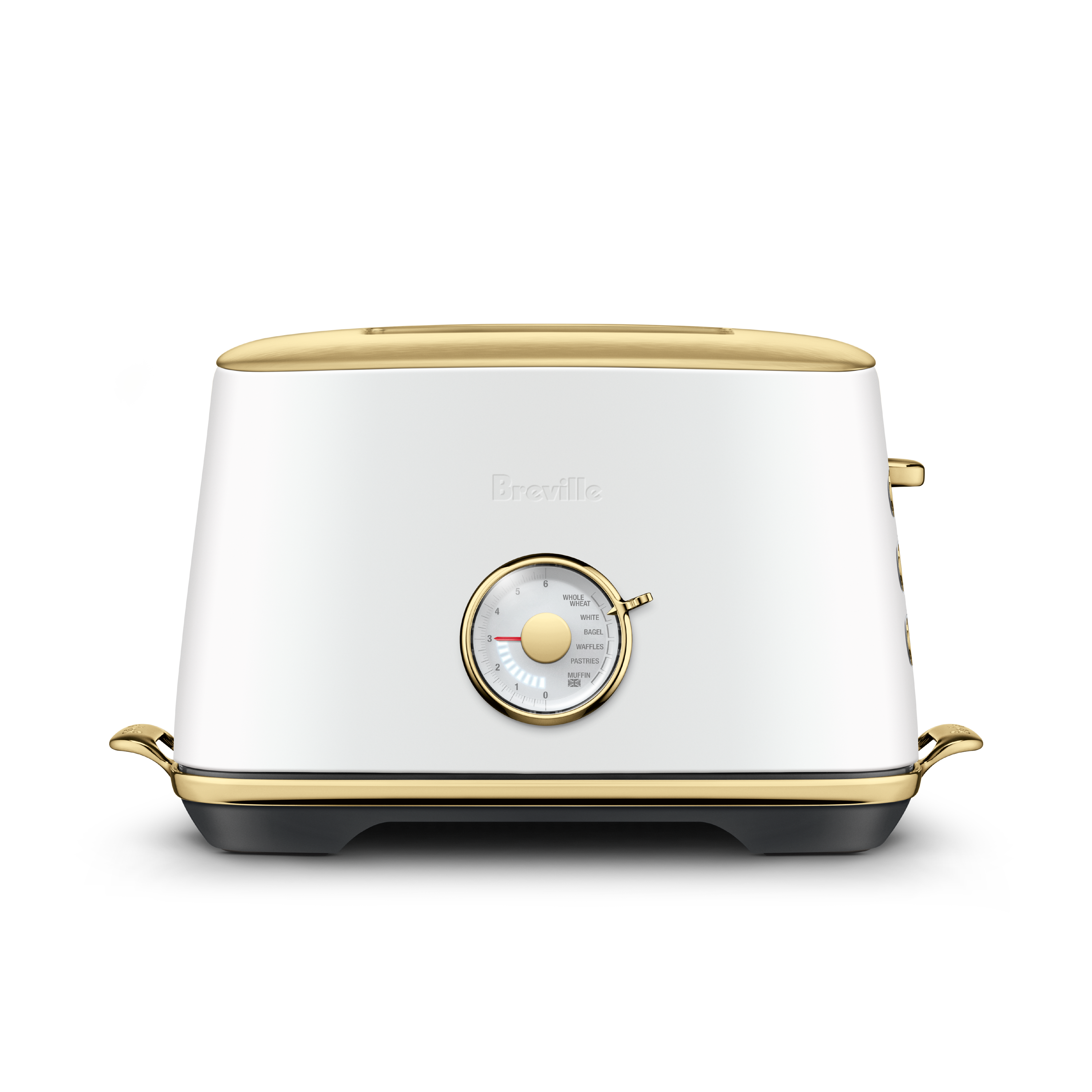 Breville the Toast Select™ Luxe 2 Slice Toaster - Sea Salt Brass BTA735SSB