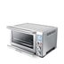Front and side view of the oven