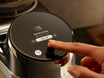 Simple, one touch brewing