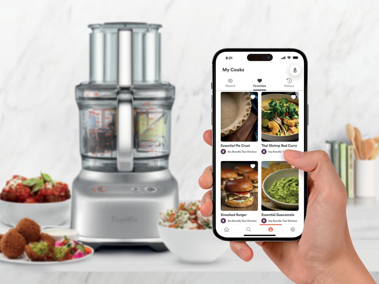 Enjoy the confidence of cooking with Breville+