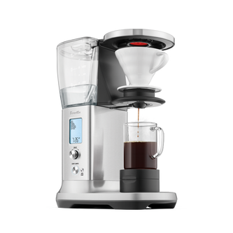 the Precision Brewer Glass is compatible with the pour over adapter.