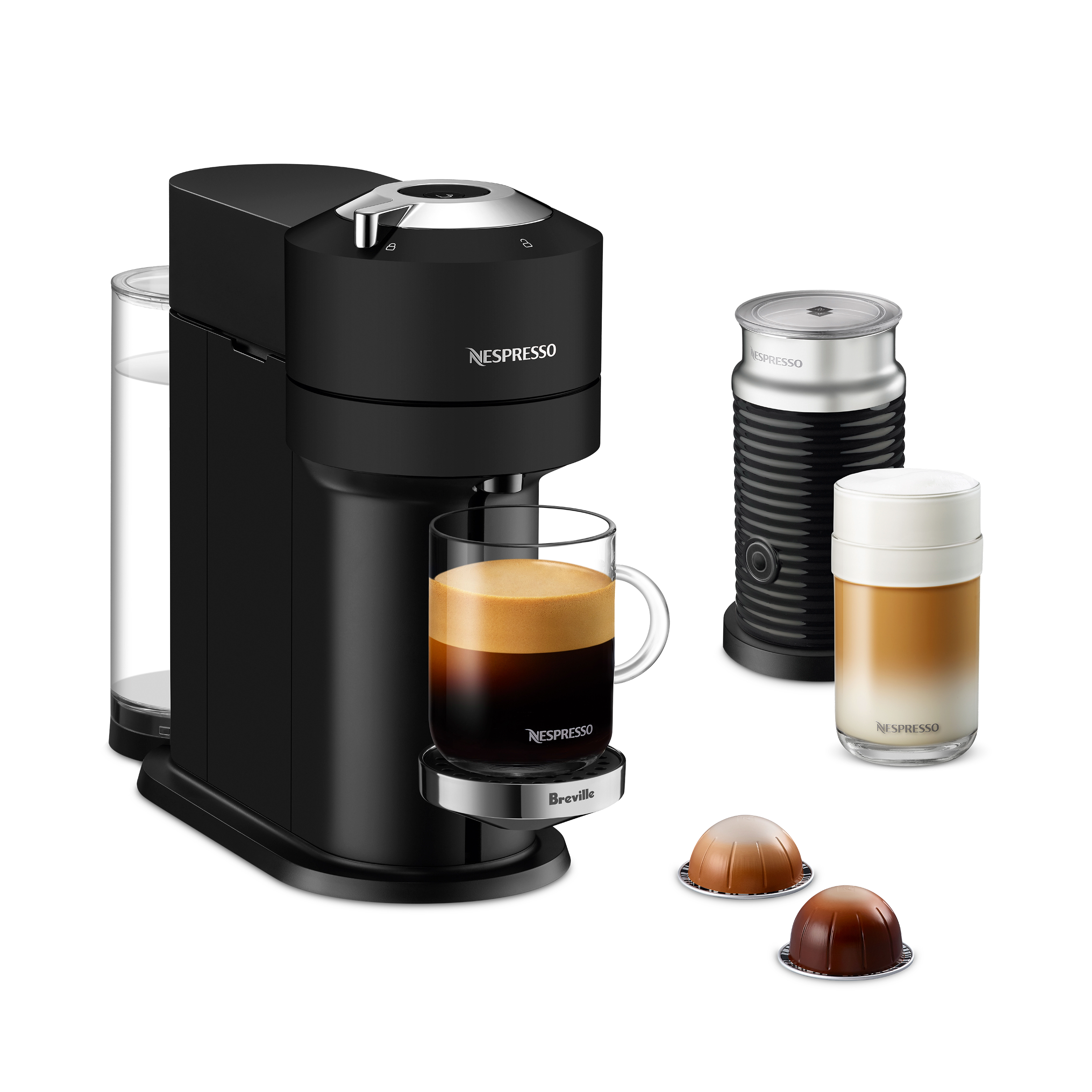 Vertuo Next Deluxe Bundle in Matte Black