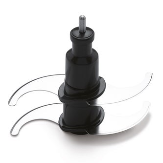 the Kitchen Wizz™ 15 Pro Food Processor in Brushed Aluminium quad® blade system