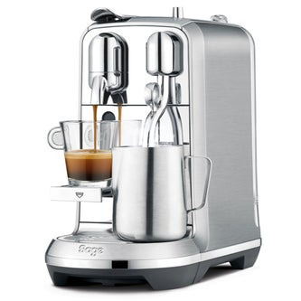 Creatista™ Plus Nespresso in Gebürsteter Edelstahl komfort ohne kompromisse