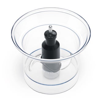 The Kitchen Wizz™ Pro 2.7L in Brushed Aluminium mini bowl & blade included