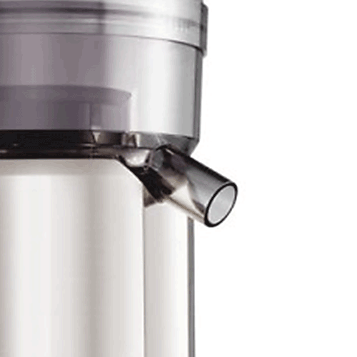the Nutri Juicer® Extracteurs de jus en Chrome bec verseur à jus sur mesure