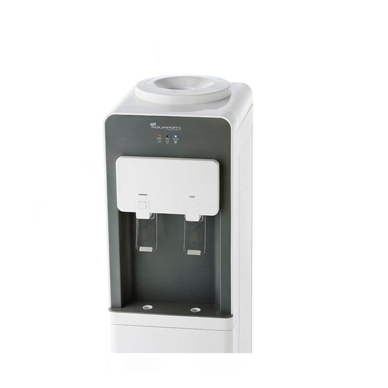 Floor Standing Water Cooler Water Filtration in White water tank