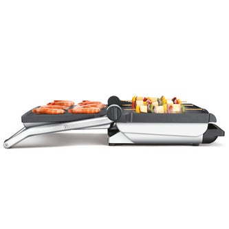 The BBQ Grill™ Grill in Gebürstetes Edelstahl temperaturfühler