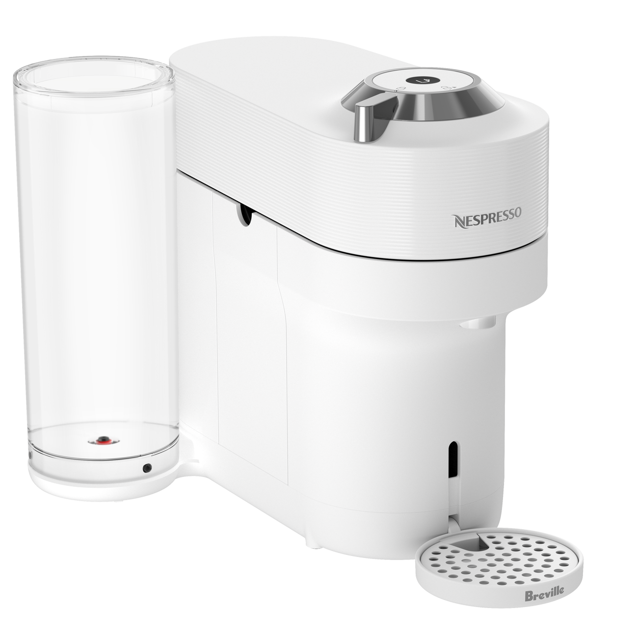 Nespresso Vertuo Pop+ Deluxe 37 fl. oz. Coffee & Espresso Machine - White