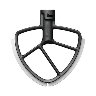the Scraper Mixer Pro in Silver Pearl double sided scraper beater