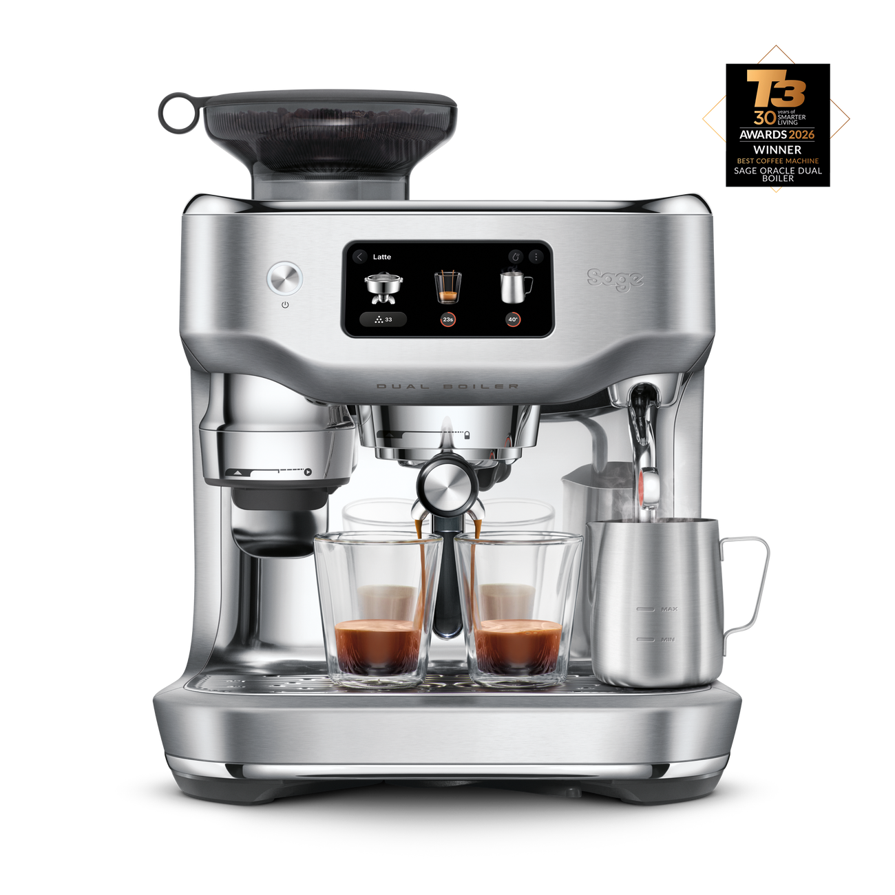 the Oracle™ Dual Boiler