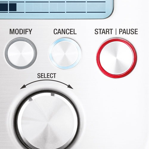 the Custom Loaf  Bread Maker in Brushed Stainless Steel Power Interruption Protection