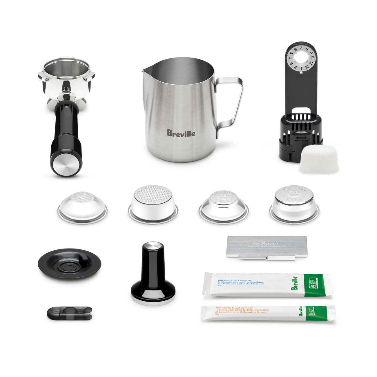 Accessories that belong to the Duo-Temp Pro.